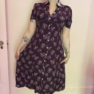 Women Purple Dress